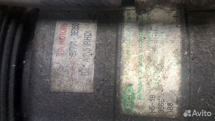 Компрессор кондиционера киа Sorento