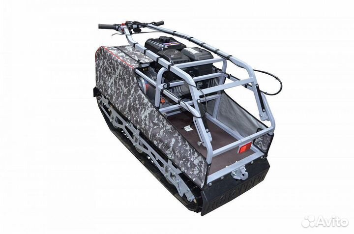 Мотобуксировщик - мотособака 