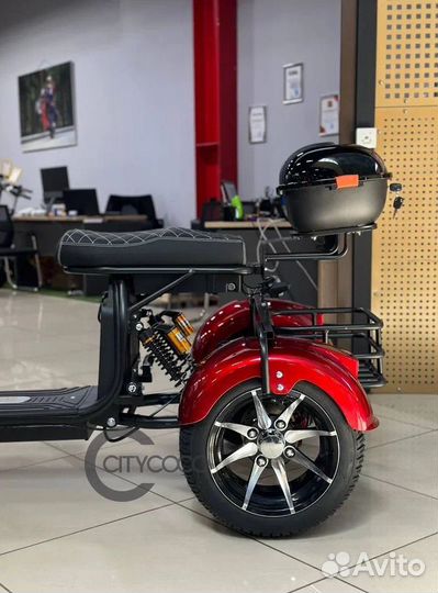 Электроскутер CityCoCo Trike GT X12 PRO