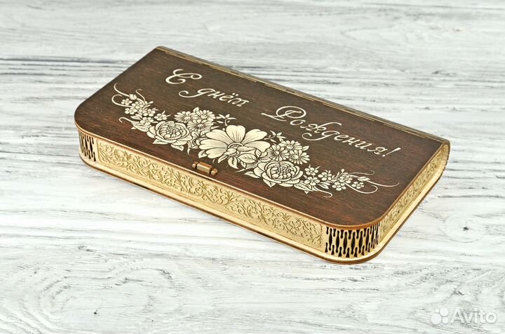 Шкатулка купюрница