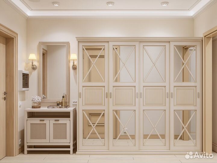 Шкаф из массива дерева