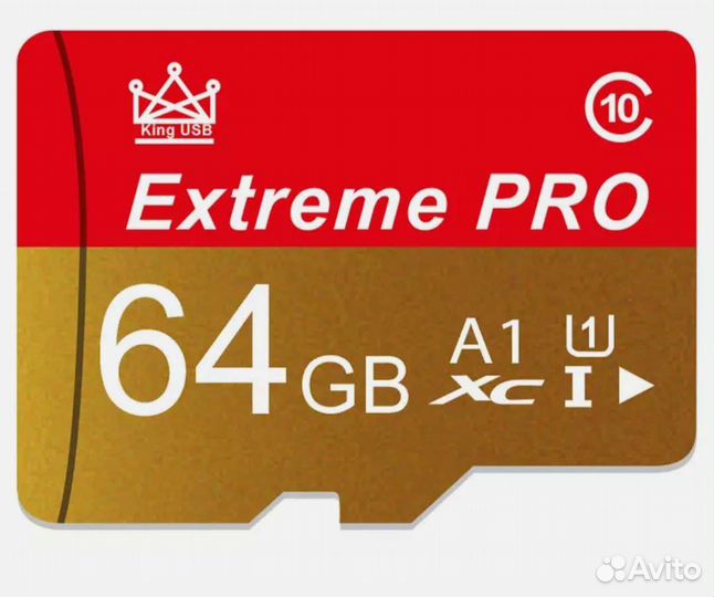 Карта памяти MicroSD 64Gb