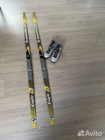 Беговые лыжи детские комплек