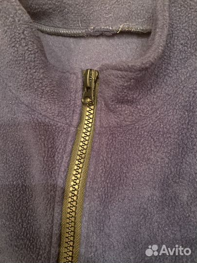 Флиска на молнии с карманами