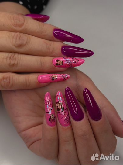 Модель на маникюр/наращивание