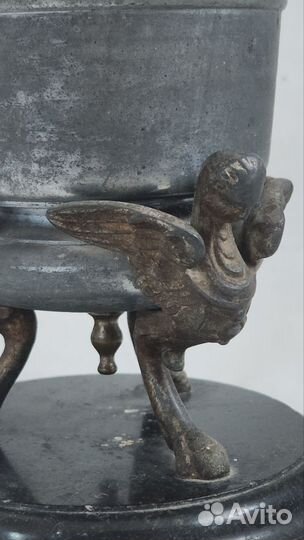 Старинная Керосиновая лампа антикварная винтаж