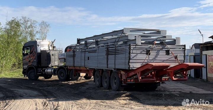 Перевозка негабарита, услуги трала