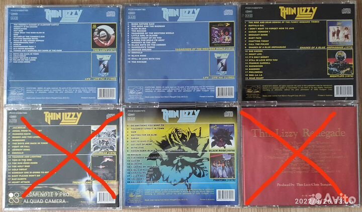 Thin Lizzy. Cd