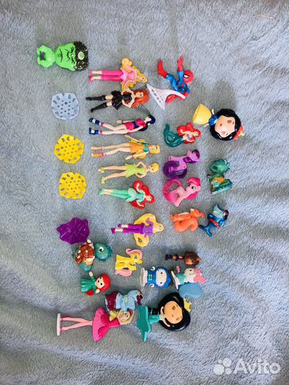 Лот фигурок киндер Винкс,Дисней, Пони, Барби