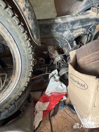 Запчасть на китайский мопед, скутер, альфа, vento