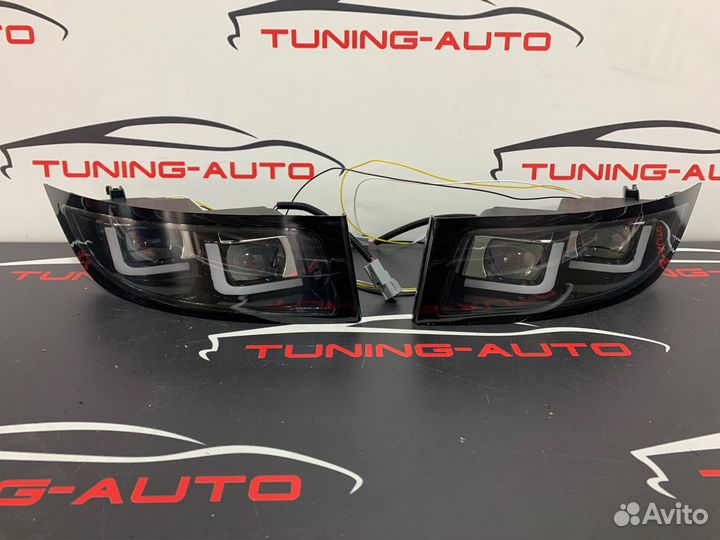 Туманки передние Lexus Gx470 2002-2009 (три режима)