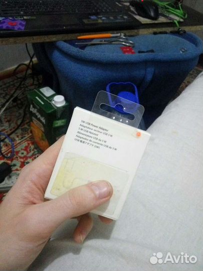 Новый ориг блок apple USB (старого образца)