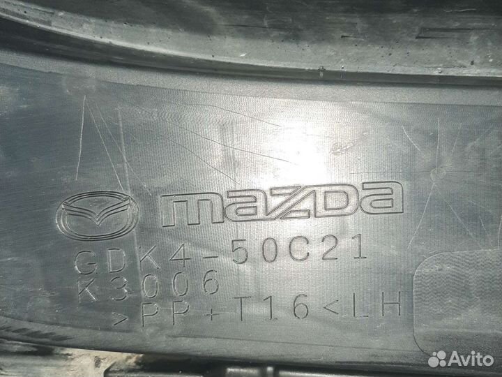 Заглушки птф переднего бампера Mazda 6GH ресталинг