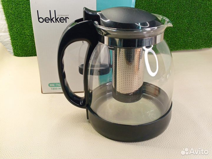 Чайник заварочный bekker BK-7630, 1,8 л