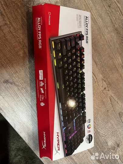 Игровая клавиатура hyperx Alloy fps rgb
