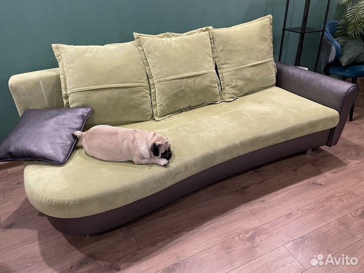 Диван прямой раскладной бу