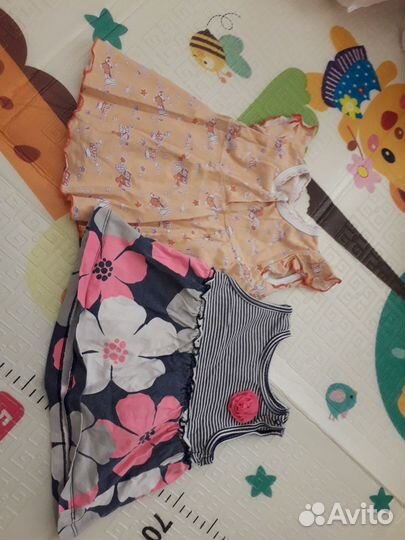 Вещи пакетом для младенцев на девочку размер56-62