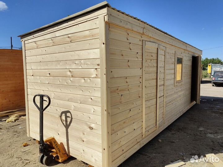 Бытовки новые деревянные с доставкой за 12 часов