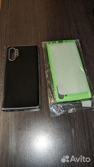 Чехлы для samsung galaxy note 10+.2шт