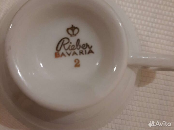 Кофейные чашки Германия Бавария,сервиз кофейный