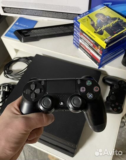 Sony playstation 4 pro/700 игр/гарантия
