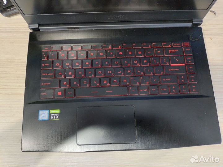 Ноутбук - MSI GF65 Thin 9sexr - Разбор