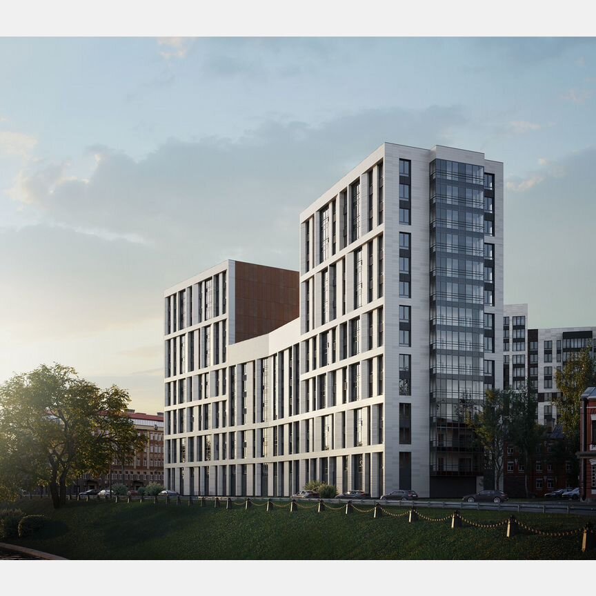 1-к. квартира, 43,3 м², 14/14 эт.