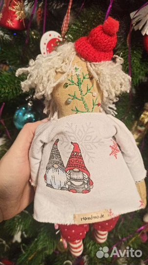 Игрушка Дед Мороз Санта Клаус