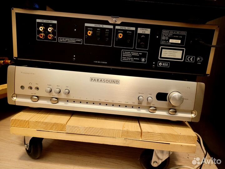 Parasound preamplifier