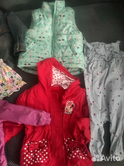 Пакет вещей от года до двух 80-92 см