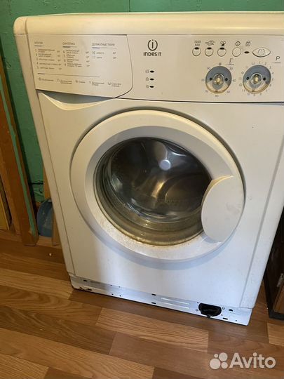 Стиральная машина бу indesit на запчасти