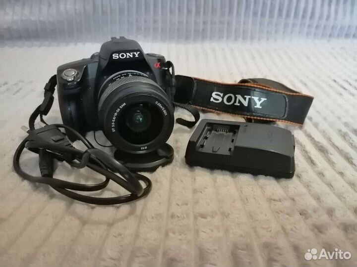 Зеркальный фотоаппарат sony alpha 390