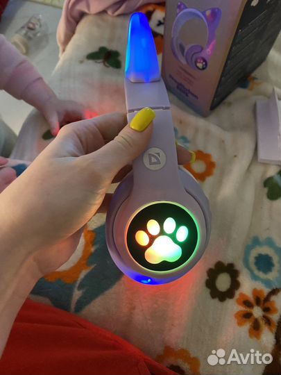 Беспроводные наушники детские Defender