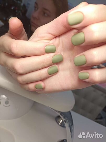 Маникюр+выравнивание+покрытие