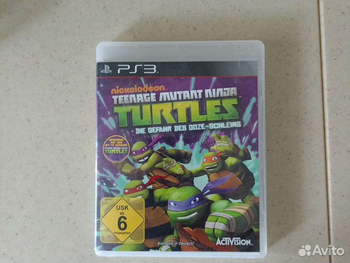 Продам игру черепашки ниндзя на ps3