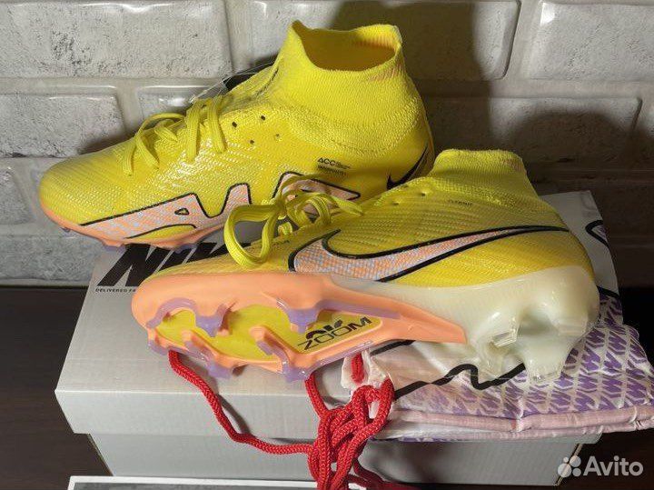 Бутсы Nike Air Zoom mercurial superfly 9 elite FG
