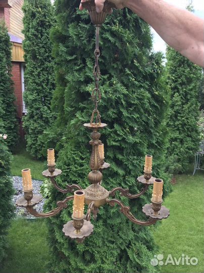 Антиквариат люстра Франция