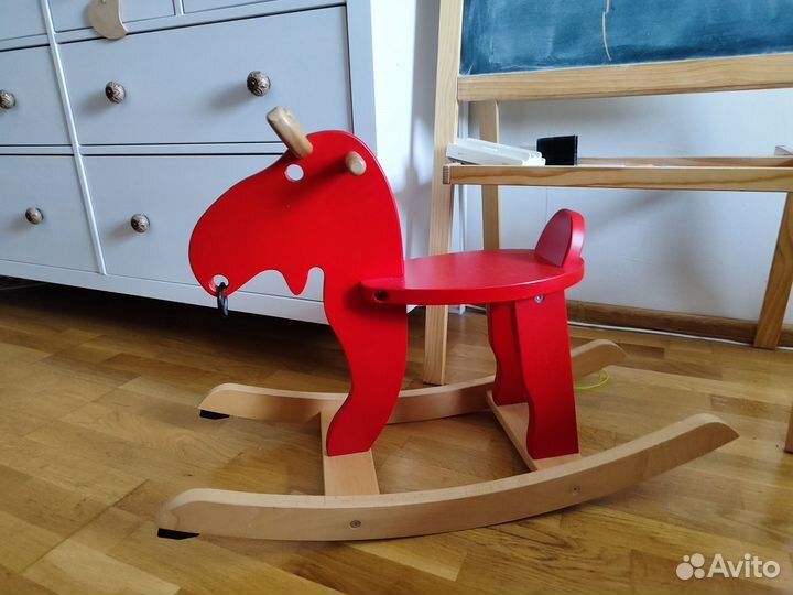 Детская качалка лось IKEA