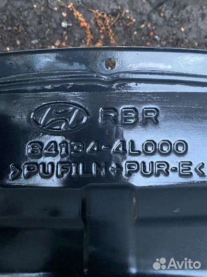 Планка под жабо Hyundai Solaris хэтчбек G4FA 2011