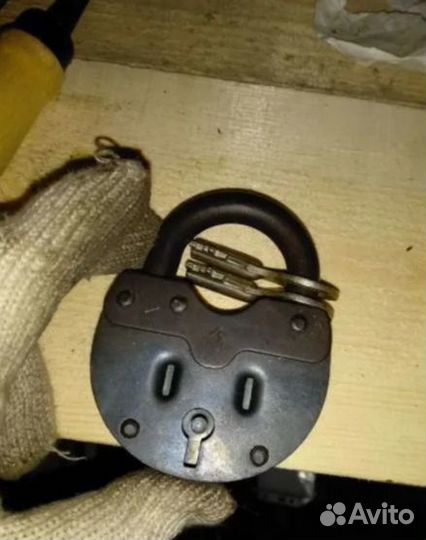 Замок амбарный СССР доставка 2шт