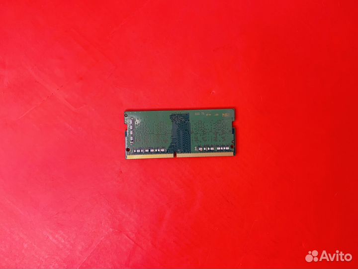 Озу DDR4 sodimm Samsung 4Gb 2400MHz