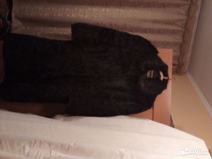 Шуба из меха козлика на дачу