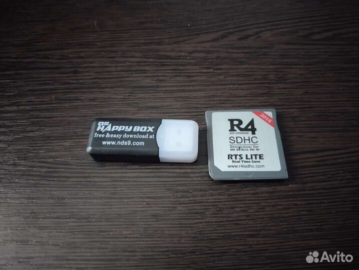 Картридж R4 sdhc RTS lite для Nintendo 3ds