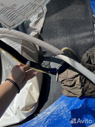 Батут с сеткой