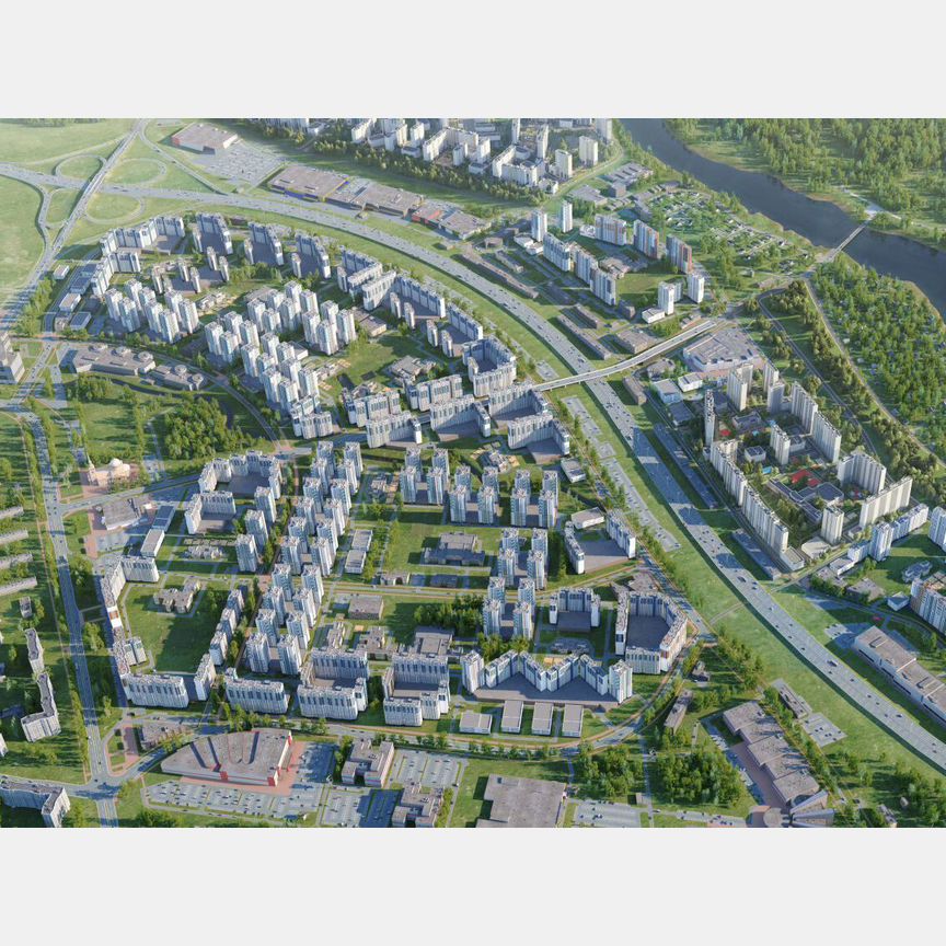2-к. квартира, 55,2 м², 18/21 эт.
