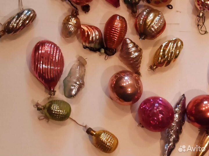 Елочные игрушки СССР