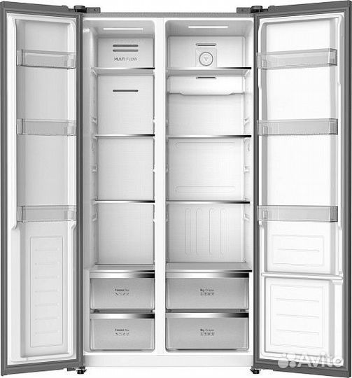 Холодильник weissgauff wsbs 550 BG Inverter NoFrost