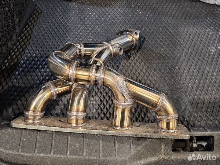 Коллектор кастом нержа гранта FL 16кл 421 коротк