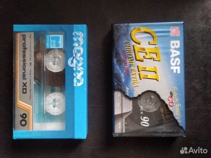 Аудиокассеты tdk sa 90. Новые, в упаковке