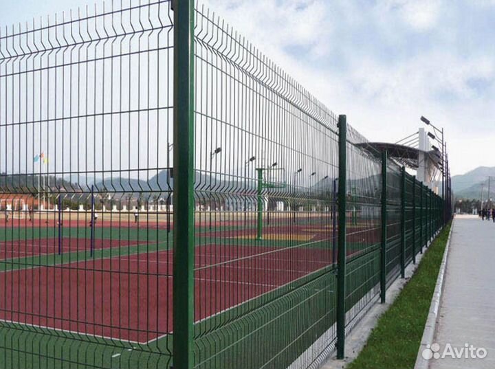 Забор сетка 3D